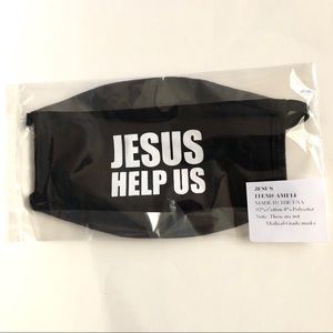 “Jesus help us” mask